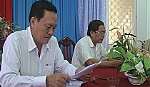Đoàn công tác tỉnh làm việc với huyện Cái Bè