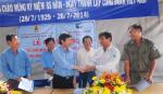 Công ty CP ĐT-XD TG:Thi đua đẩy nhanh tiến độ thi công cống Định Trung