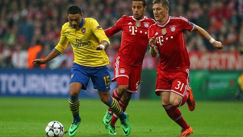 Bayern Munich phong tỏa tốt những đợt tấn công của Phảo Thủ ( Ảnh: AP) 