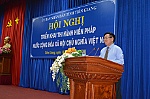 Hội nghị trực tuyến triển khai thi hành Hiến pháp năm 2013