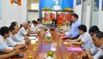Thứ trưởng Bộ Tư pháp Hoàng Thế Liên làm việc tại Tiền Giang