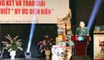 Trao giải cuộc thi viết Ký ức Điện Biên