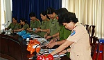 Hội PN Công an tỉnh:Vận dụng sáng tạo các chương trình, phong trào, hội thi