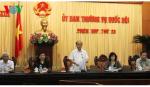 Khai mạc phiên họp thứ 28 của Ủy ban Thường vụ Quốc hội
