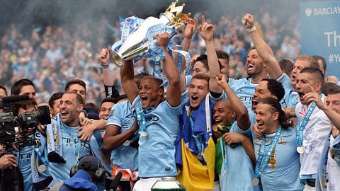 Man City đã trở thành vị Vua mới của nước Anh.