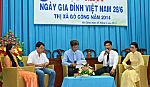 Các địa phương họp mặt gia đình văn hóa tiêu biểu