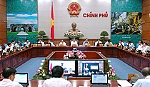 Chính phủ họp phiên thường kỳ tháng 6