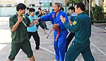 TP. Mỹ Tho: Tổ chức lớp võ thuật dân quân tự vệ năm 2014