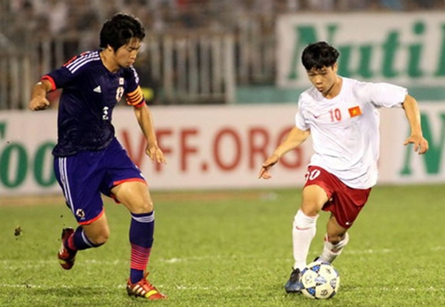 U19 Việt Nam sẽ cọ xát với các đội bóng trẻ của Nhật Bản. (Ảnh minh họa: Hải Anh)