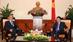 Phó Thủ tướng Phạm Bình Minh tiếp Chủ tịch LH các hội UNESCO thế giới