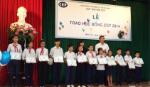 57 học sinh nghèo nhận học bổng CEP