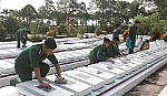 450 đoàn viên, thanh niên ra quân dọn vệ sinh Nghĩa trang Liệt sĩ tỉnh