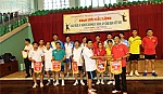 Công đoàn cơ sở Sở VH-TT&DL: Tổ chức giao lưu cầu lông