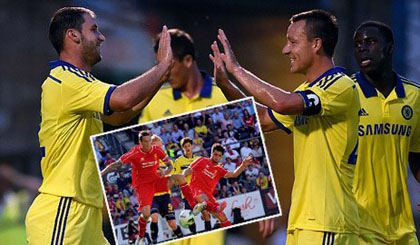Chelsea và Liverpool có những cú làm nóng khởi động mùa giải khác nhau.