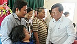 Lãnh đạo tỉnh thăm, tặng quà nạn nhân chất độc da cam/dioxin