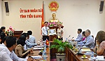 Đoàn Giám đốc Tiểu ban của Thượng viện Hoa Kỳ làm việc tại Tiền Giang
