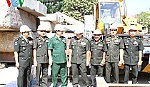 Việt Nam giúp Campuchia xây dựng nhà hữu nghị quân đội