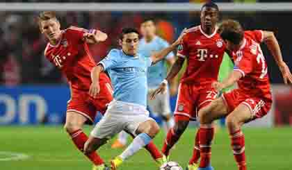 Man City tái ngộ với Bayern ở vòng bảng Champions League mùa này.