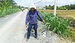 Ông Phạm Văn Thông hiến đất mở đường