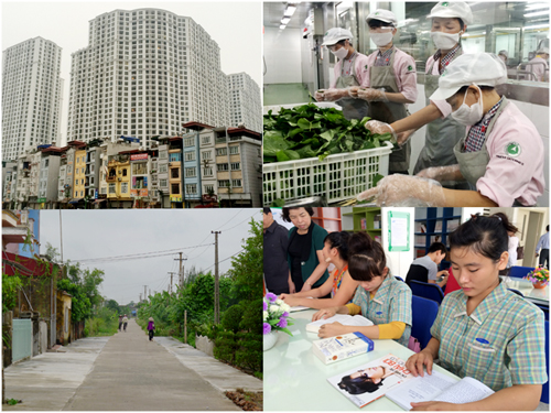  Sau 45 năm thực hiện Di chúc Chủ tịch Hồ Chí Minh, chúng ta đã, đang và sẽ nỗ lực  không ngừng để làm cho người dân Việt Nam ngày càng ấm no, hạnh phúc. (Ảnh: TH) 