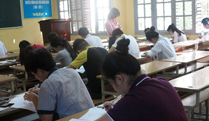 Thi cử sẽ nhẹ nhàng hơn, đồng thời cơ hội tiếp cận ĐH, CĐ của các em cũng cao hơn.Ảnh: VGP/Nguyệt Hà