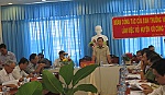 Đoàn công tác của Tỉnh ủy làm việc với huyện Gò Công Tây