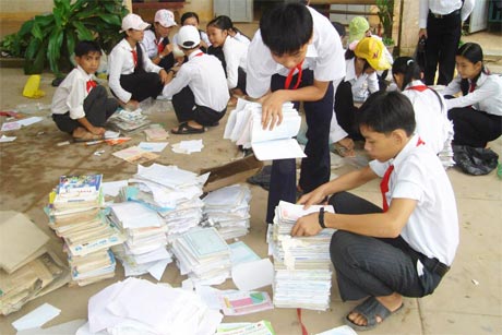 Nhiều năm liền, phong trào “Kế hoạch nhỏ” được Liên đội trường THCS Tân Phong thực hiện hiệu quả.