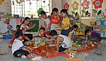 Trường Mầm non Sao Sáng: Vươn lên chuẩn Quốc gia mức độ 2