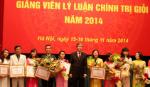 Bế mạc Hội thi chung khảo giảng viên lý luận chính trị giỏi toàn quốc
