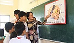 Huyện Cai Lậy:Sáng tạo trong làm đồ dùng dạy học từ lòng yêu nghề,mến trẻ