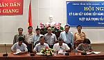 Ký cam kết không xếp hàng lên phương tiện vượt quá trọng tải cho phép