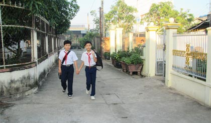 Diện mạo Khu dân cư tiêu biểu của Tổ NDTQ số 15.