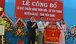 Tân Thanh ra mắt xã đạt chuẩn nông thôn mới