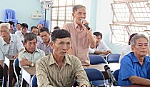Đoàn ĐBQH tỉnh tiếp xúc cử tri TX. Cai Lậy