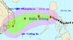 Bão Hagupit đang tiến vào Biển Đông