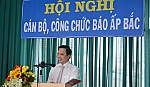 Đồng chí Bí thư Tỉnh ủy dự Hội nghị cán bộ,công chức Báo Ấp Bắc