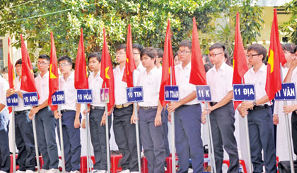 Nâng cao hiệu quả tiết SHCCĐT là một việc làm được các trường quan tâm.