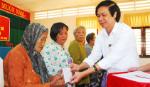 Lãnh đạo tỉnh thăm, tặng quà, chúc Tết các cơ quan, gia đình, cá nhân