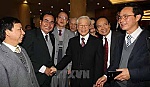 Ban Bí thư gặp mặt giới trí thức, văn nghệ sĩ