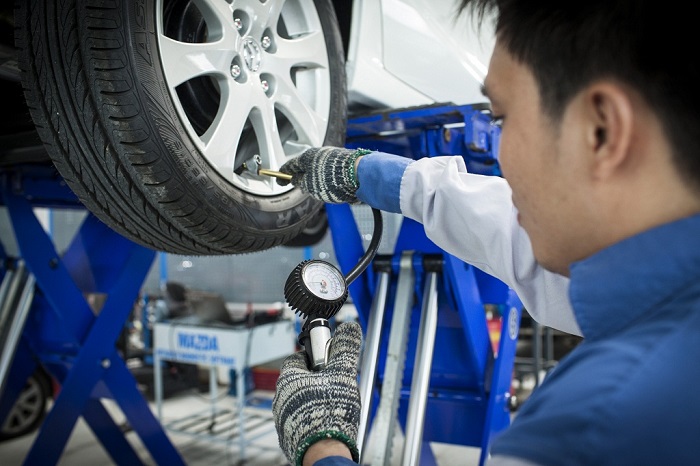 Mazda đạt 95% mức độ hài lòng của khách hàng khi sử dụng các dịch vụ với trên 42.000 lượt đón xe vào xưởng trong năm 2014