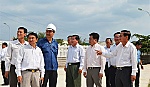 Kiểm tra tiến độ thi công Trường THPT Chuyên Tiền Giang