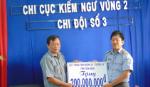 LĐLĐ tỉnh: Thăm và tặng quà Chi đội Kiểm ngư số 3