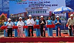 Khởi công xây dựng công trình chợ và bờ kè Chợ Gò Công Đông