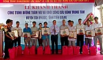 Khánh thành công trình đường Tràm Mù và cầu kênh Trung Tâm