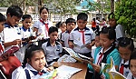 Sôi nổi ngày hội đọc sách tại Trường Tiểu học Phú Kiết