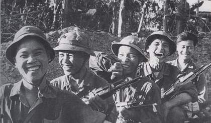 Nụ cười chiến thắng.