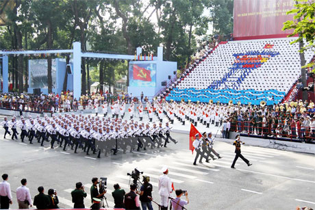 Khối chiến sĩ hải quân.