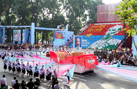 Khối thiếu nhi.