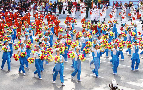 Khối công nhân.