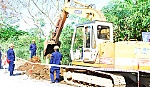 Mạng lưới tiếp nhận nước dẫn về các huyện phía Đông sẽ vượt tiến độ